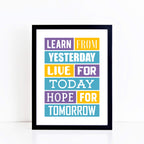 Einstein Motivational Quote Print-SixElevenCreations-SEP0007A4