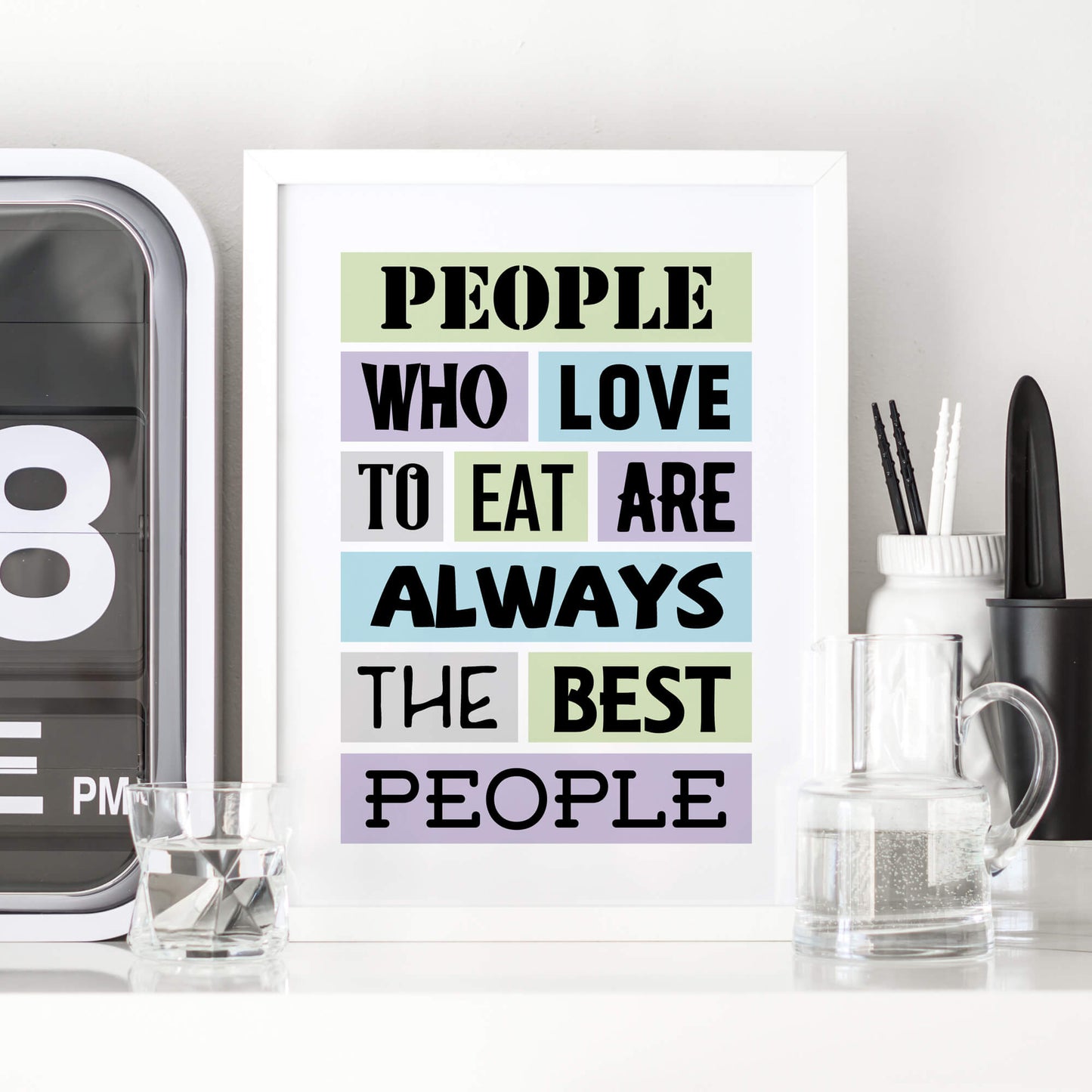 Foodie Quote Poster-SixElevenCreations-SEP0010A4