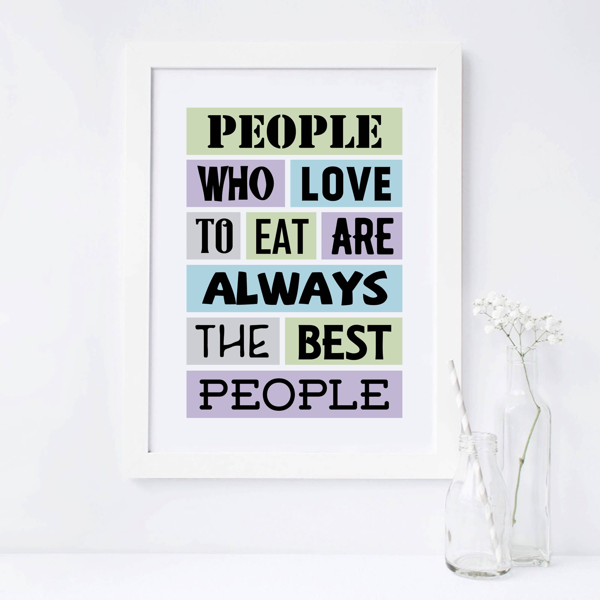 Foodie Quote Poster-SixElevenCreations-SEP0010A4