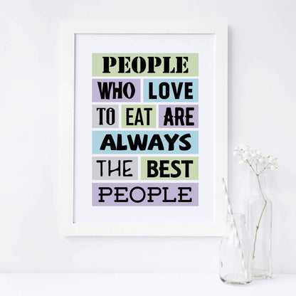 Foodie Quote Poster-SixElevenCreations-SEP0010A4