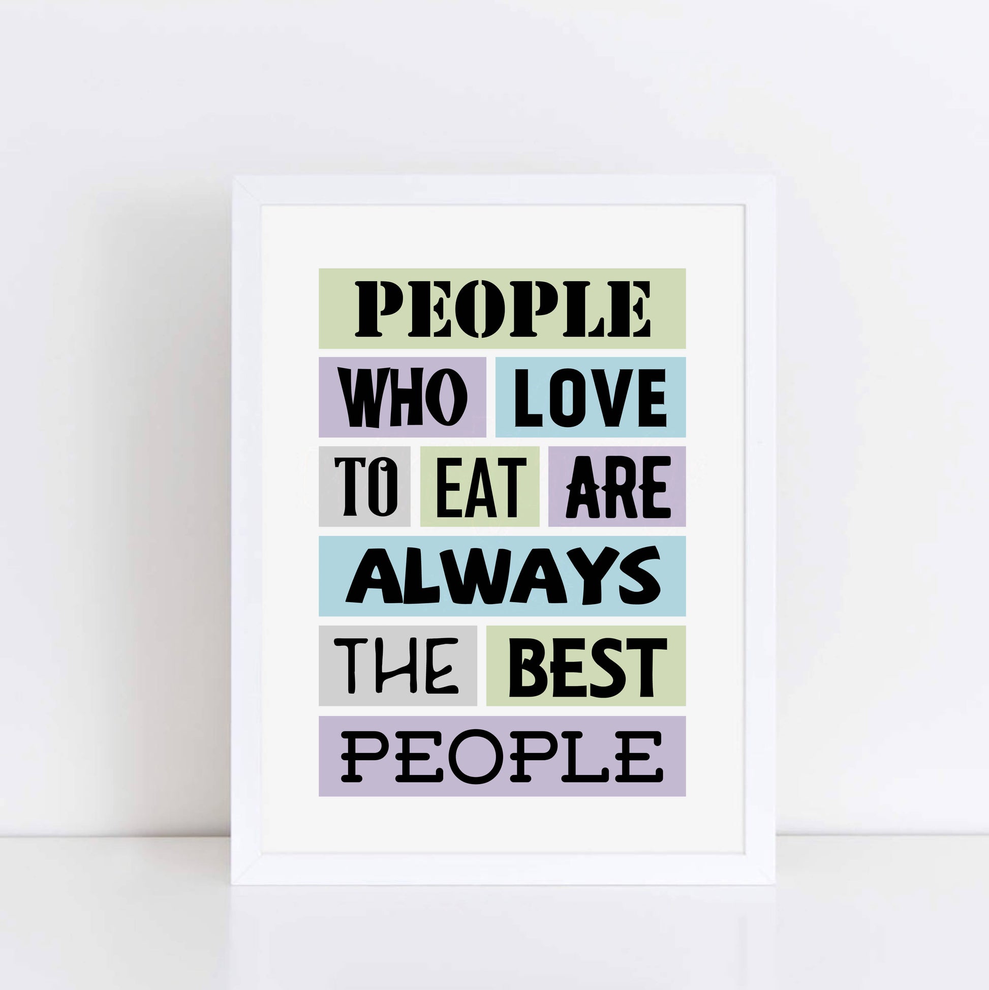 Foodie Quote Poster-SixElevenCreations-SEP0010A4