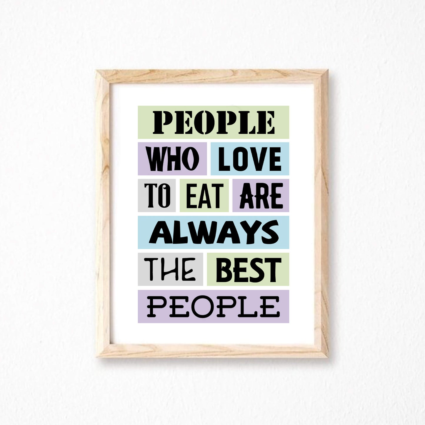 Foodie Quote Poster-SixElevenCreations-SEP0010A4