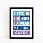 Life Is Too Short Poster-SixElevenCreations-SEP0016