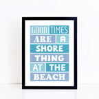 Beach Quote Wall Art by SixElevenCreations Product Code SEP0020A4