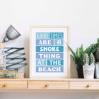 Beach Quote Wall Art by SixElevenCreations Product Code SEP0020A4