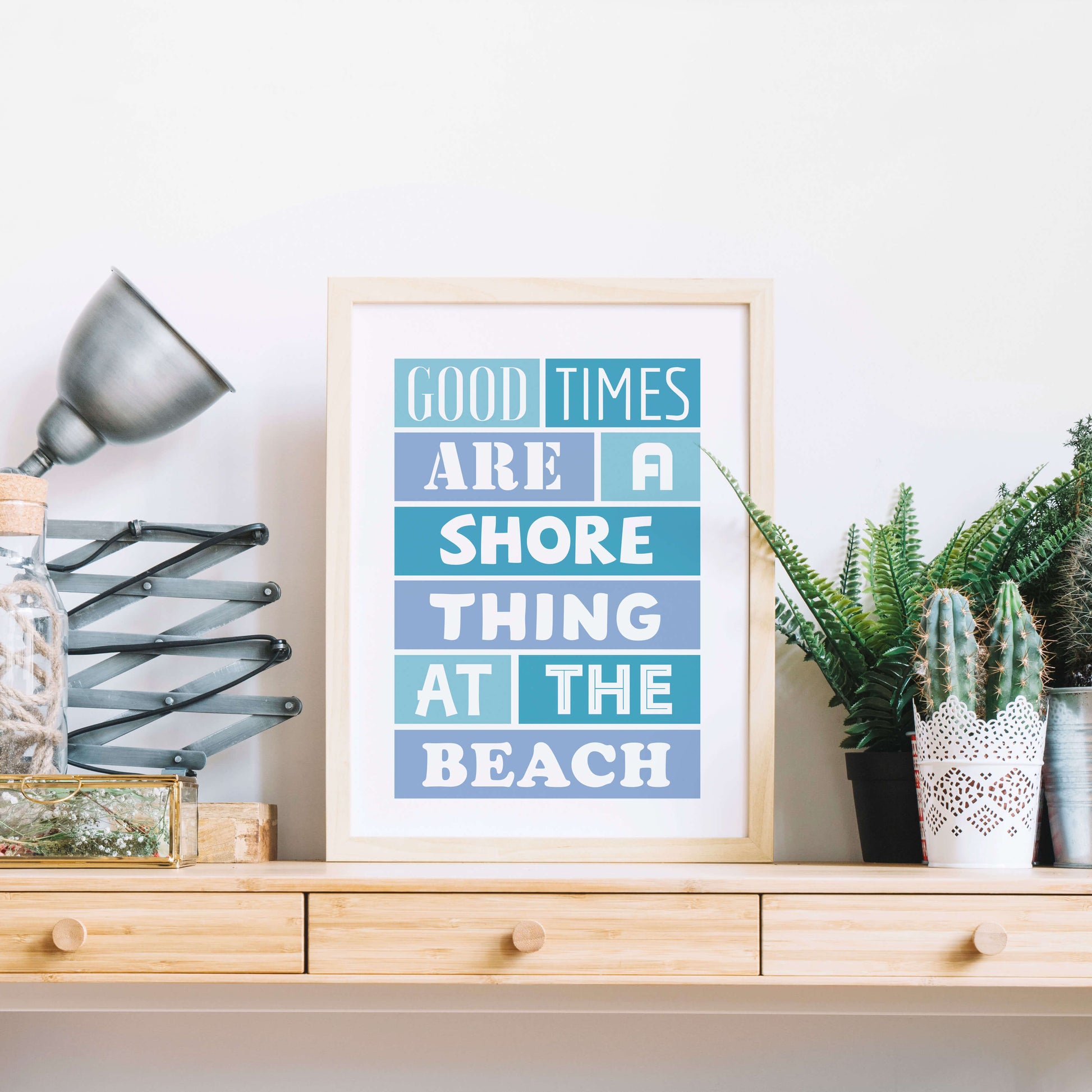Beach Quote Wall Art by SixElevenCreations Product Code SEP0020A4
