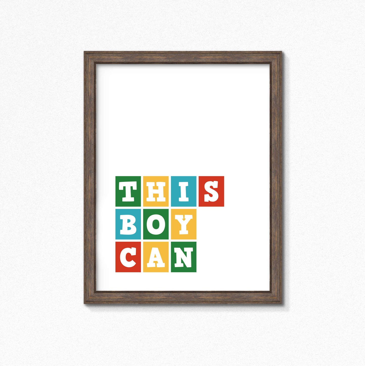 This Boy Can Print Wall Art by SixElevenCreations Product Code SEP0033