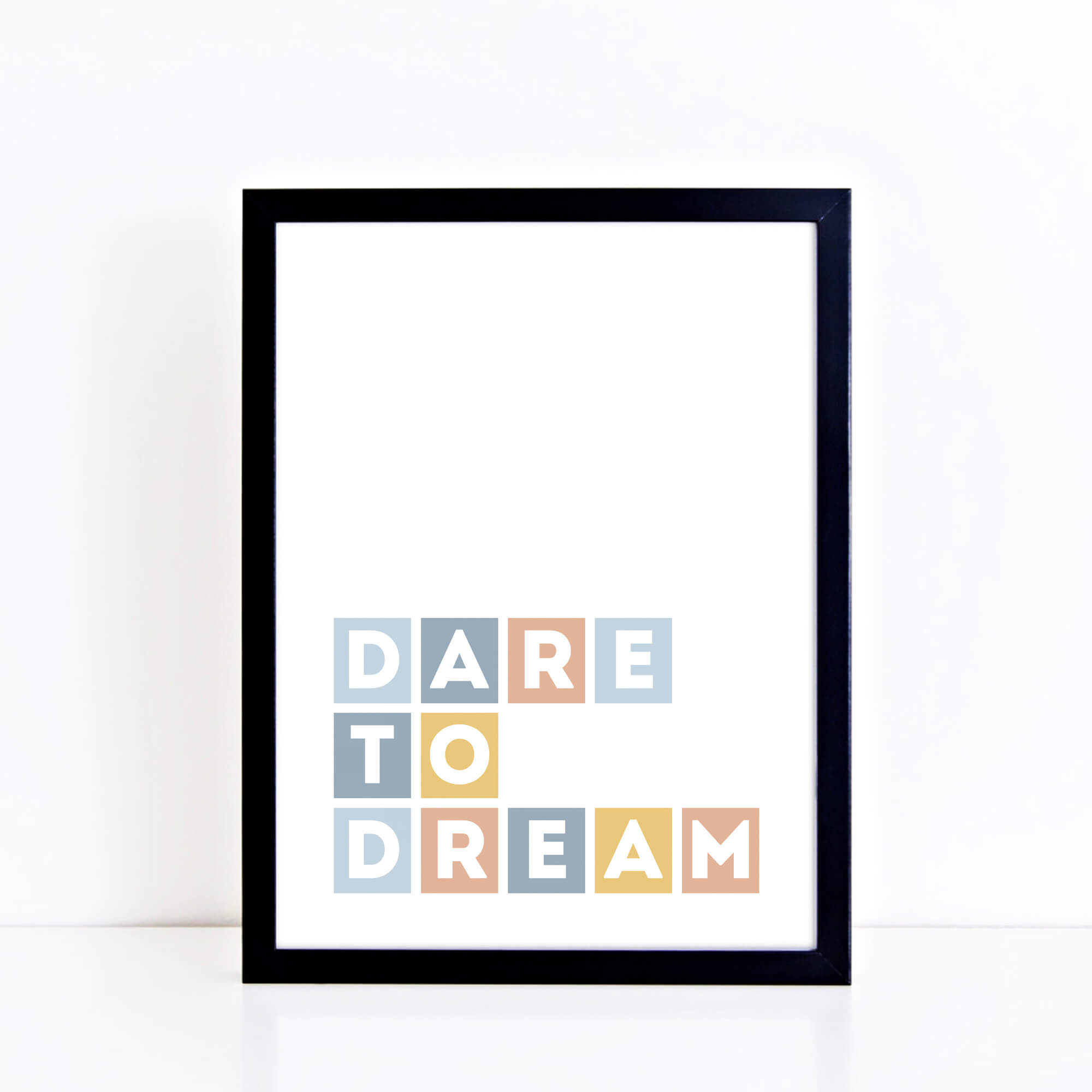 Dare To Dream Wall Print by SixElevenCreations Product Code SEP0037