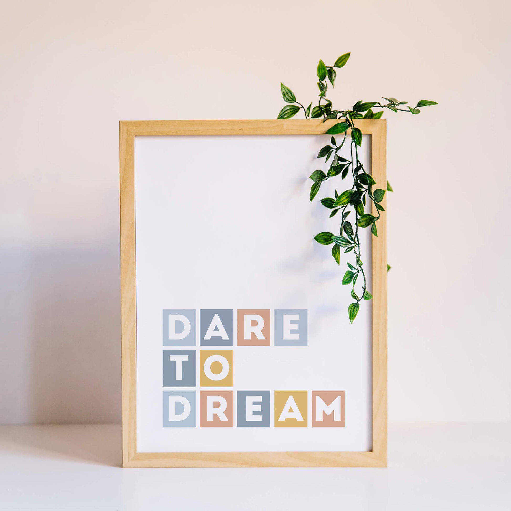 Dare To Dream Wall Print by SixElevenCreations Product Code SEP0037