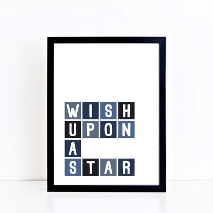 Wish Upon A Star Nursery Art by SixElevenCreations Product Code SEP0039
