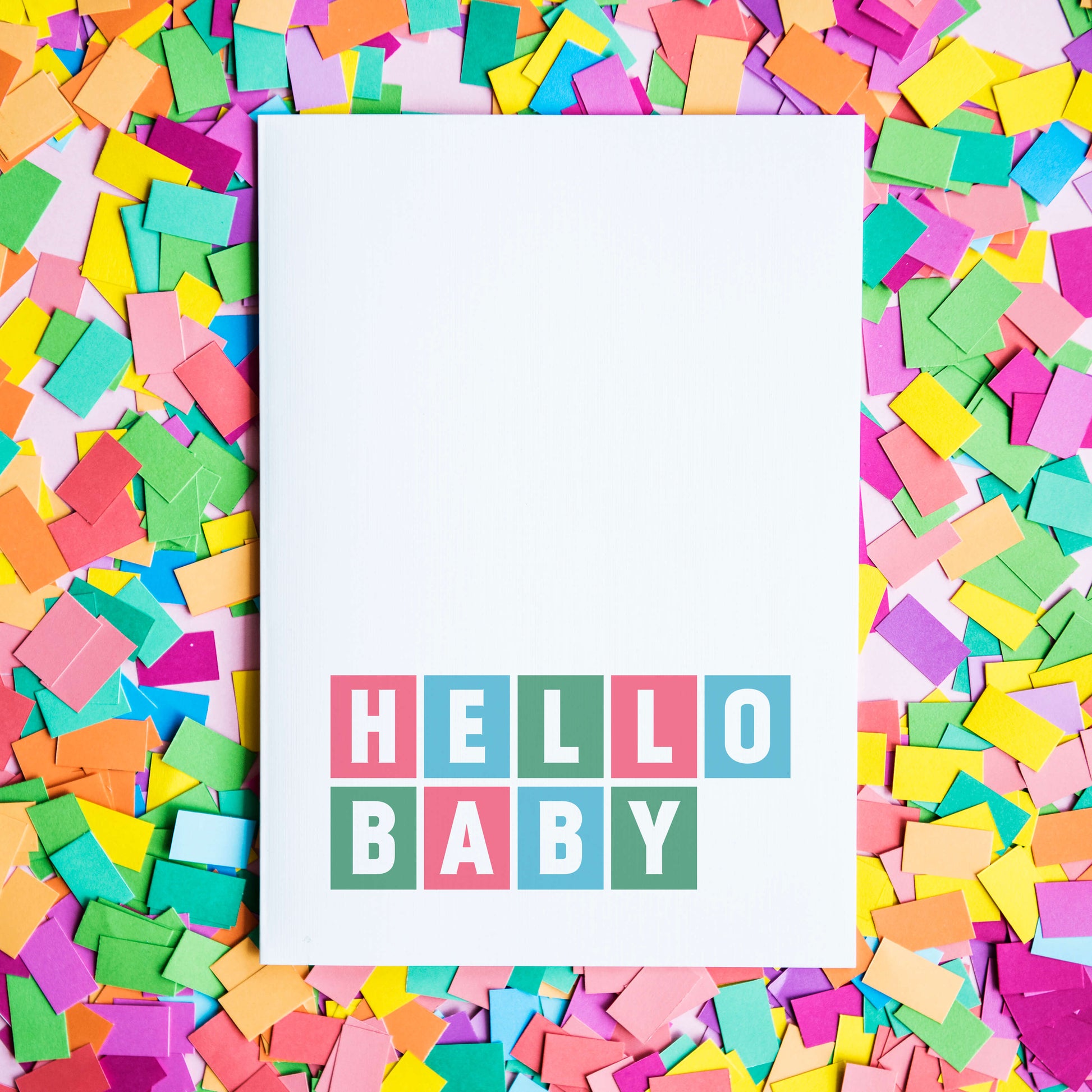 Hello Baby Nursery Wall Art by SixElevenCreations Product Code SEP0044