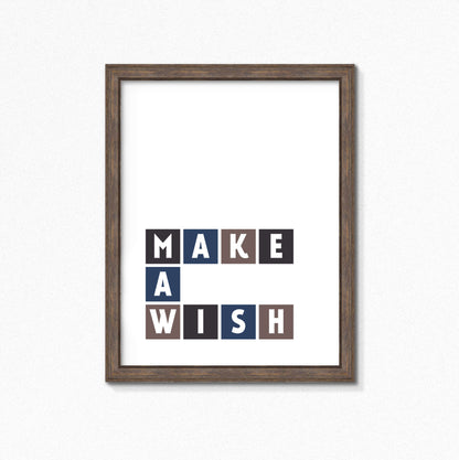 Make A Wish Kids Decor by SixElevenCreations Product Code SEP0048