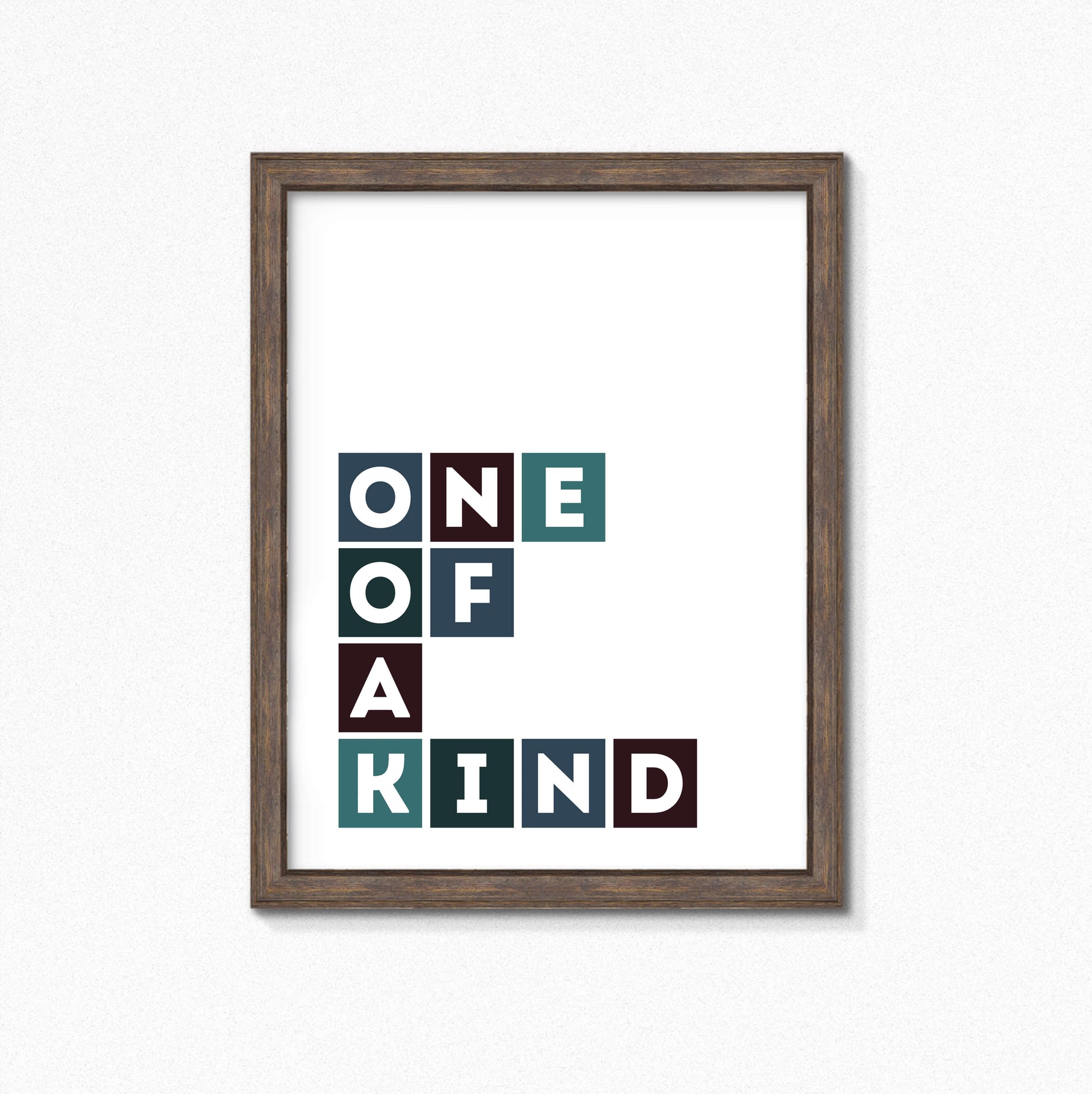 One Of A Kind Poster by SixElevenCreations Product Code SEP0054