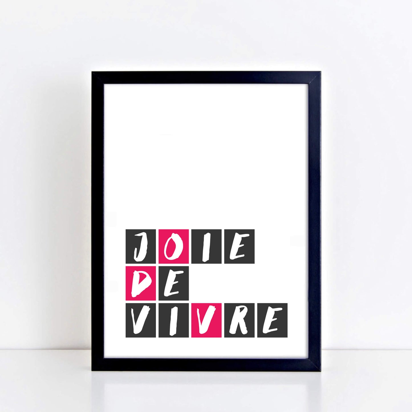 Joie De Vivre Print by SixElevenCreations Product Code SEP0055