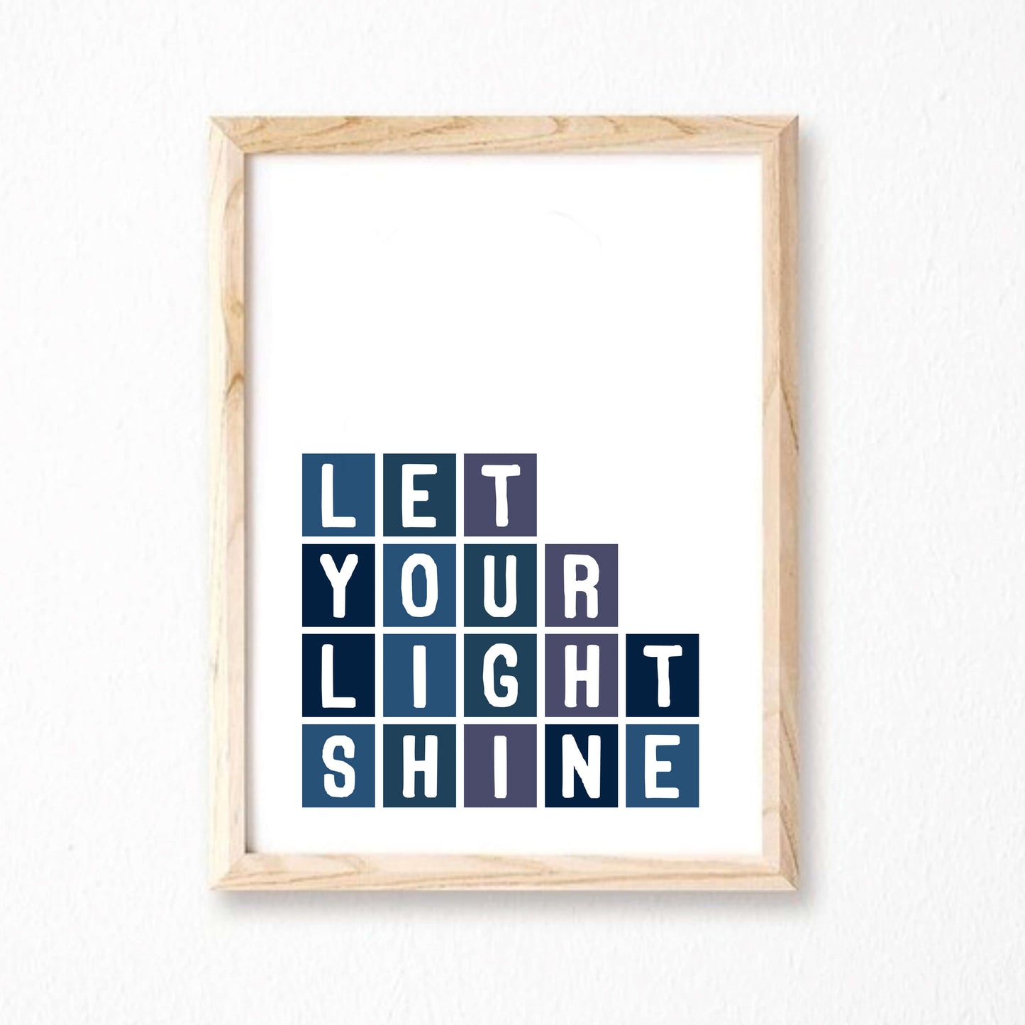 Let Your Light Shine Poster by SixElevenCreations Product Code SEP0085