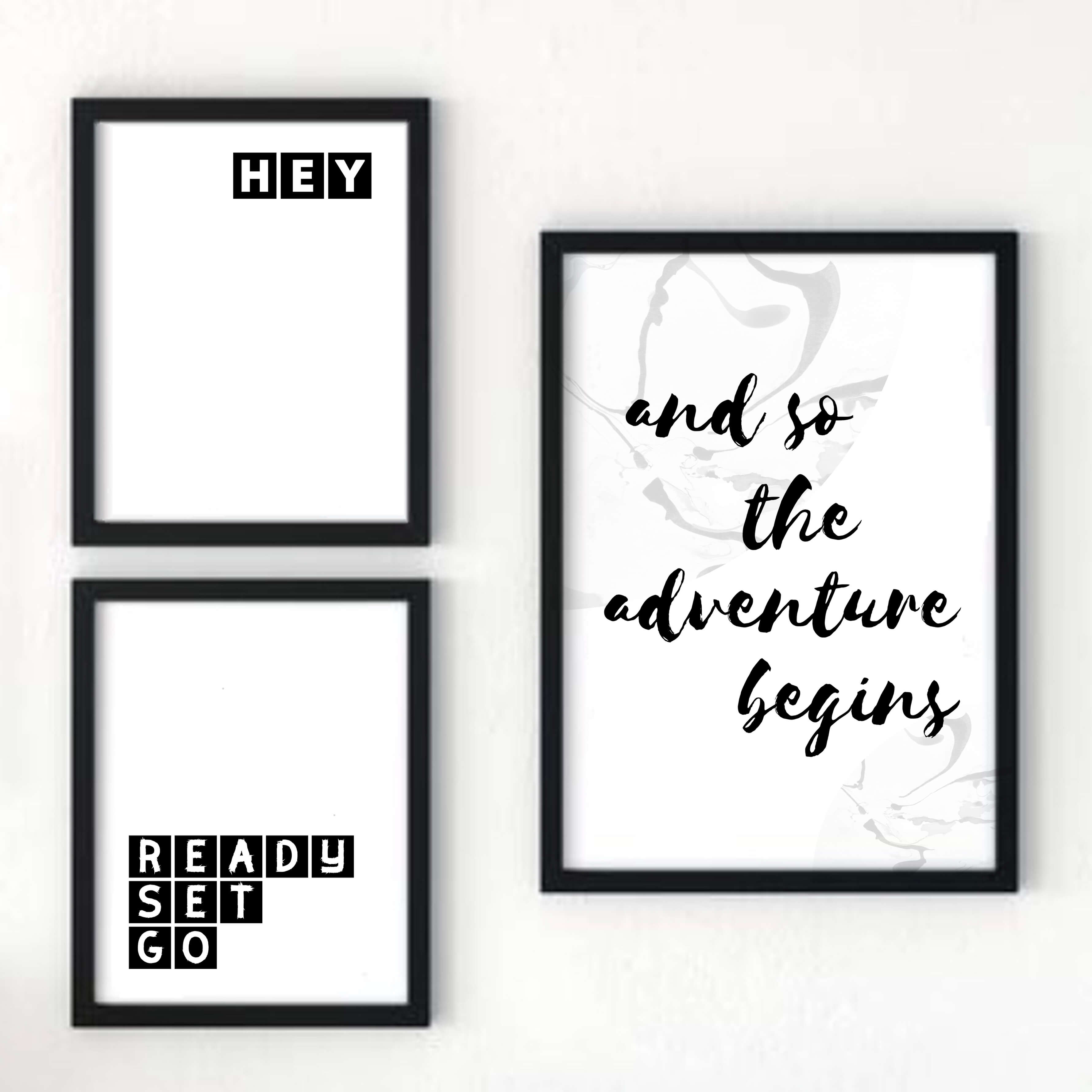 And So The Adventure Begins Poster by SixElevenCreations. Product Code SEP0303