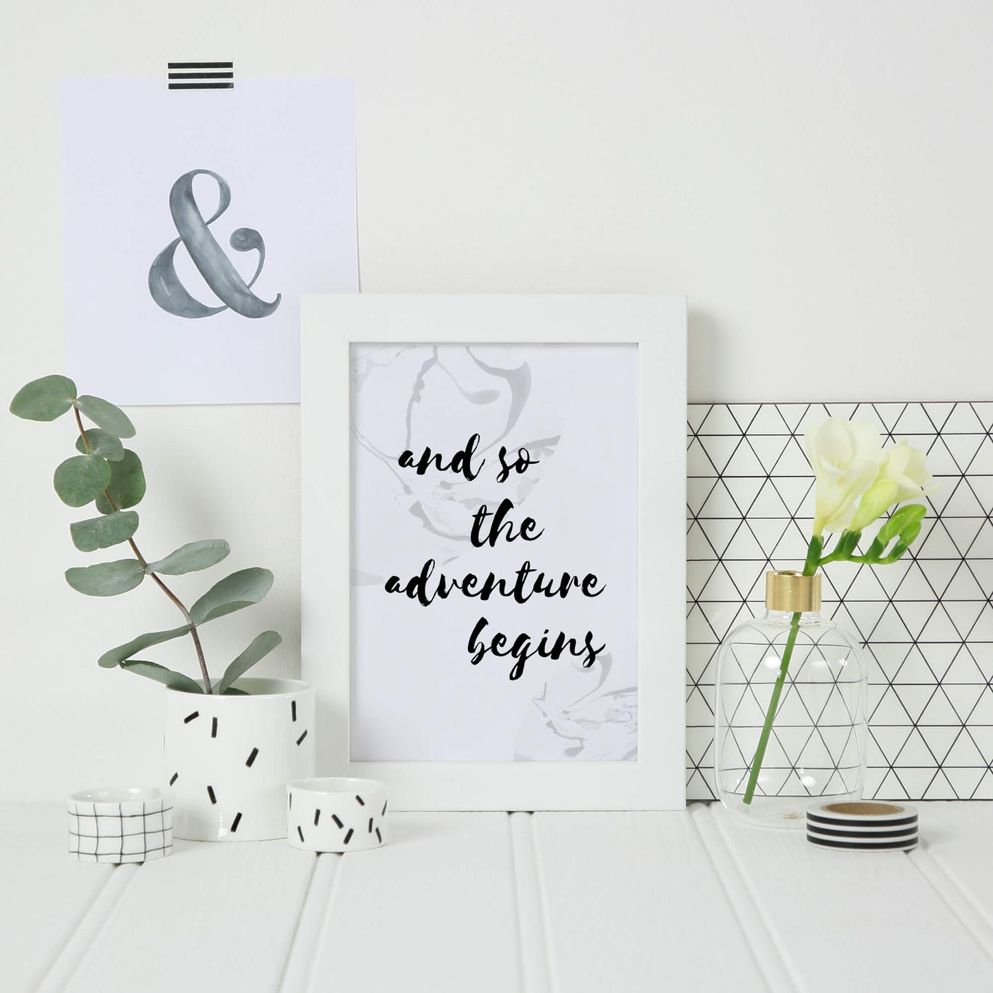 And So The Adventure Begins Poster by SixElevenCreations. Product Code SEP0303