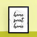 Home Sweet Home Poster by SixElevenCreations. Product Code SEP0307