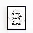 Home Sweet Home Poster by SixElevenCreations. Product Code SEP0307
