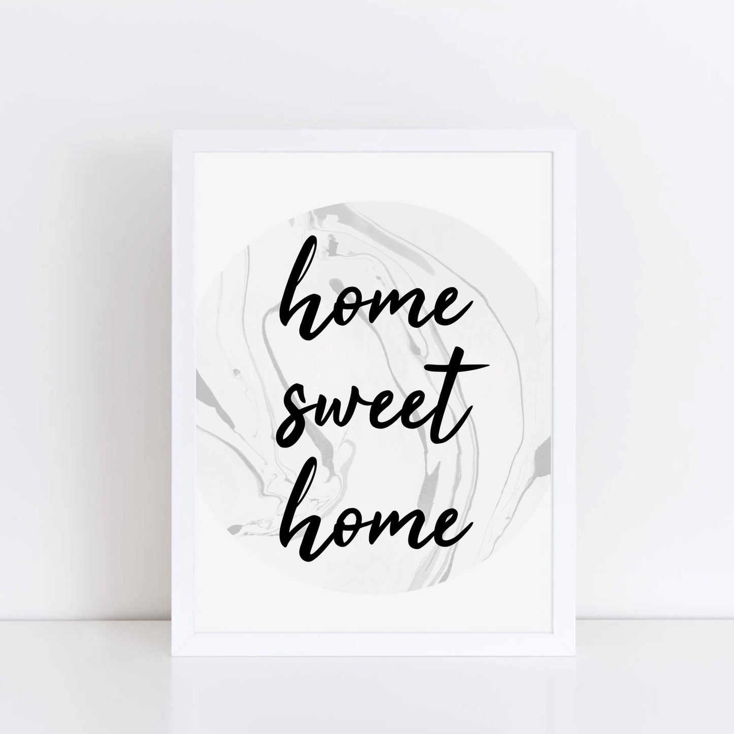 Home Sweet Home Poster by SixElevenCreations. Product Code SEP0307