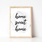 Home Sweet Home Poster by SixElevenCreations. Product Code SEP0307