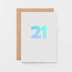 21 Years Card by SixElevenCreations. Product Code SE4051A6