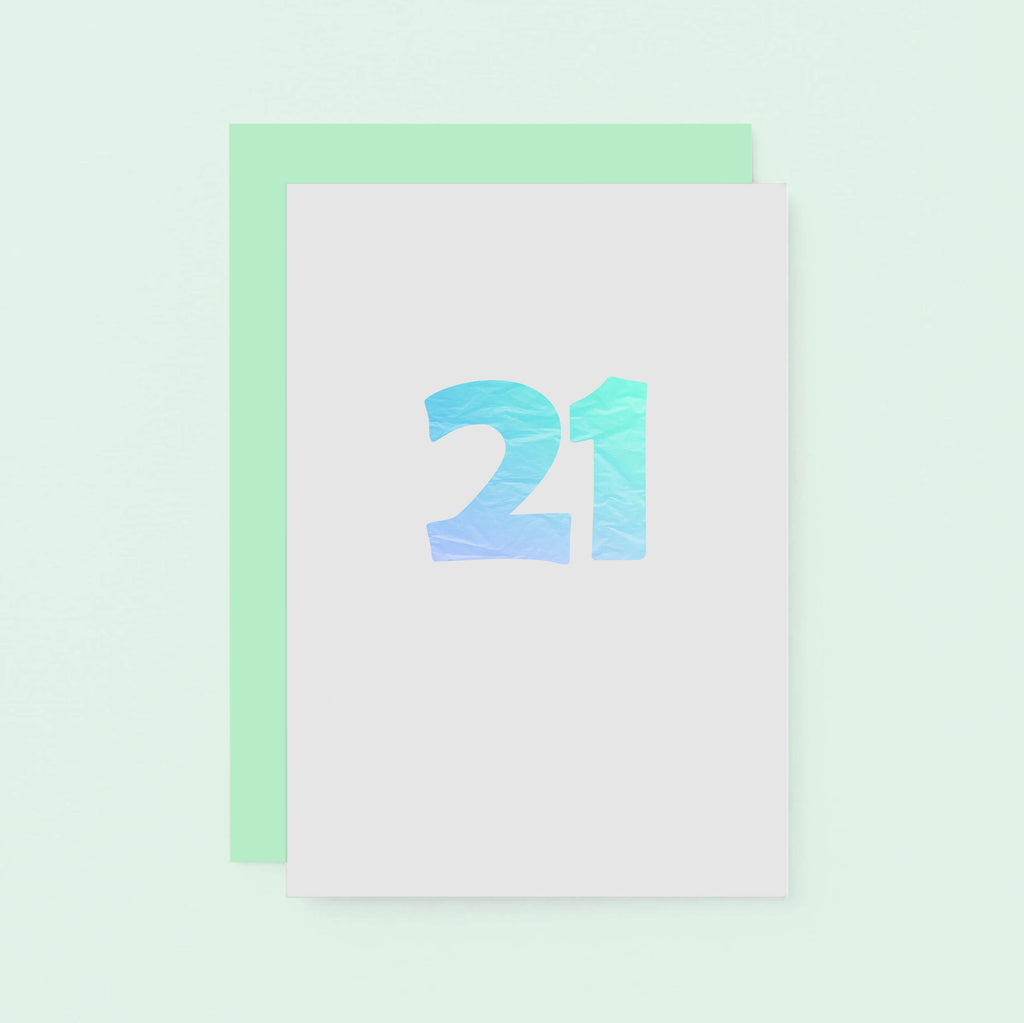 21 Years Card by SixElevenCreations. Product Code SE4051A6