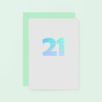 21 Years Card by SixElevenCreations. Product Code SE4051A6