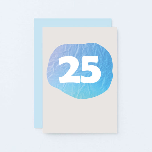 25 Years Card by SixElevenCreations. Product Code SE4064A6