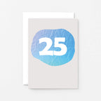 25 Years Card by SixElevenCreations. Product Code SE4064A6