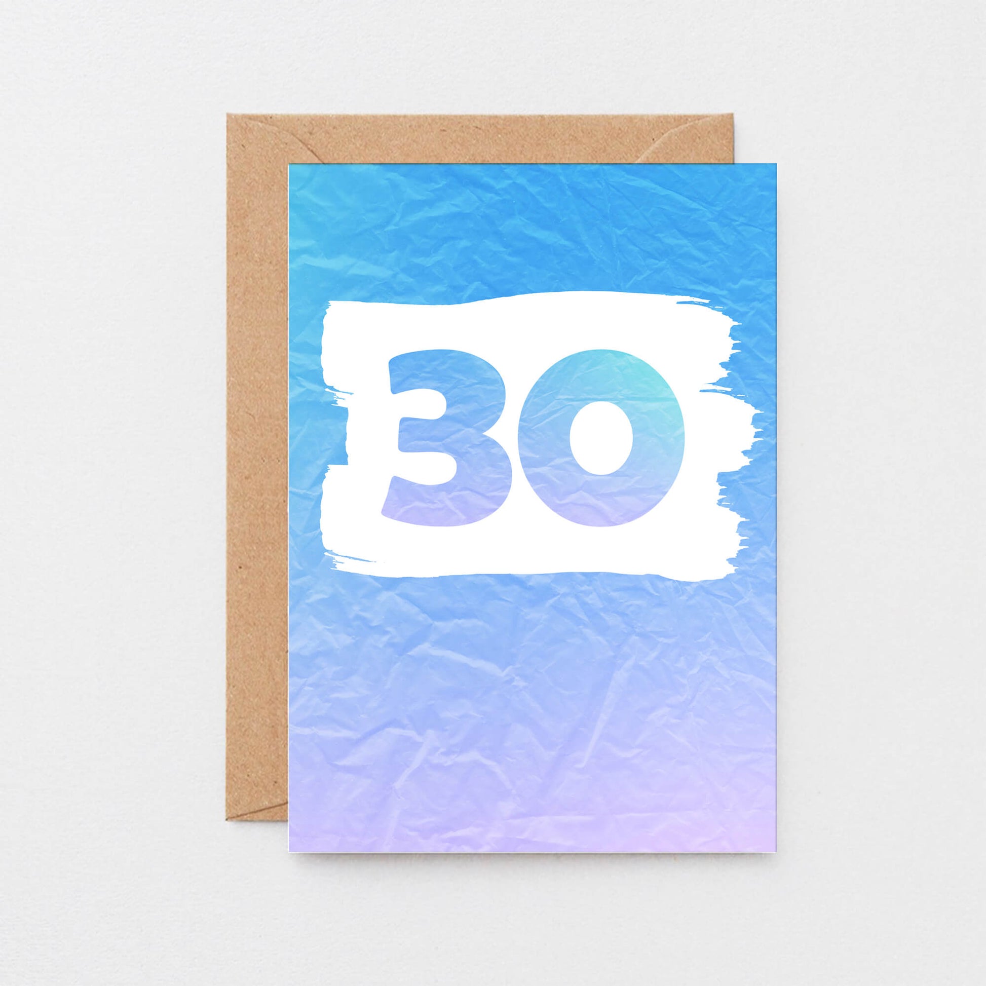30 Years Card by SixElevenCreations. Product Code SE4052A6