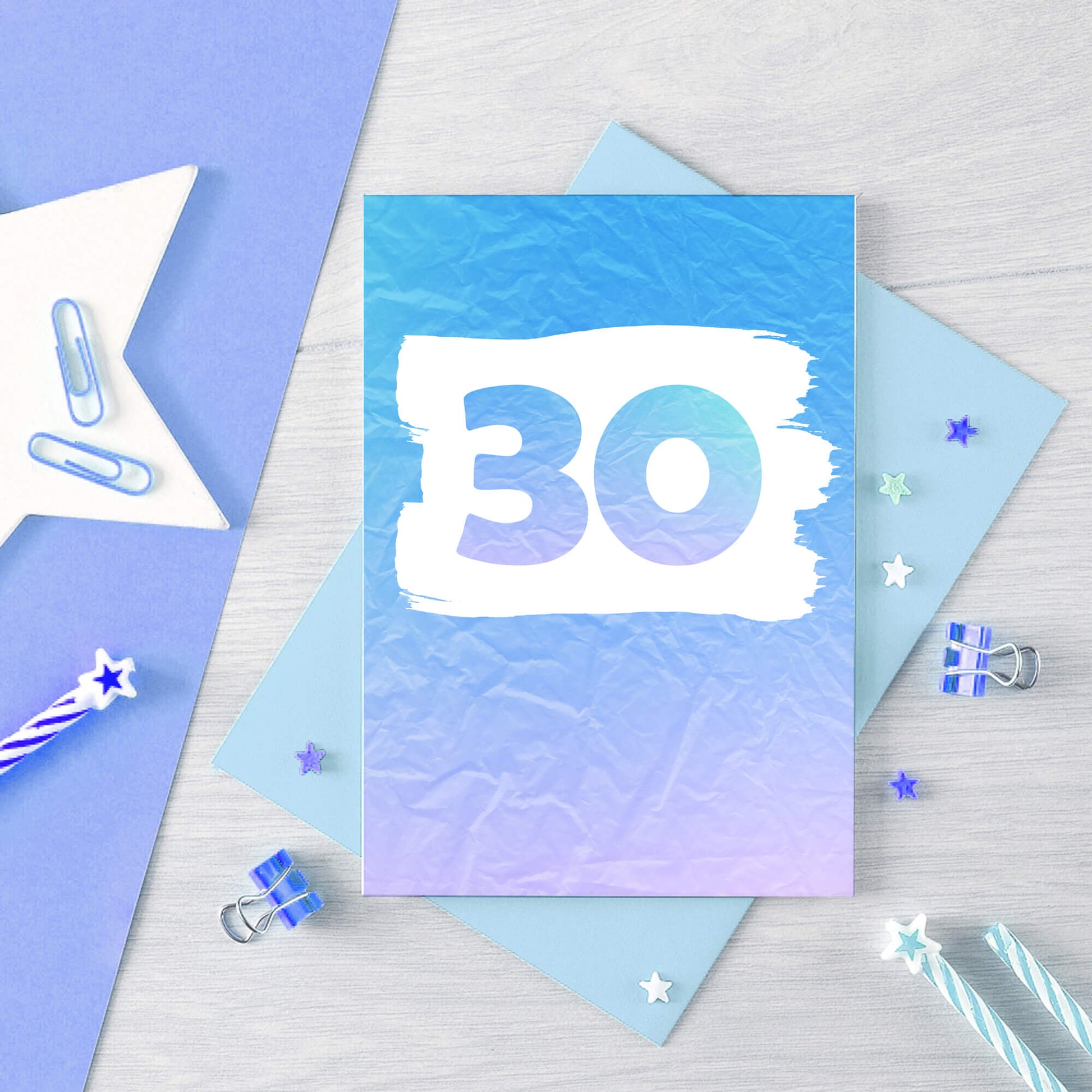 30 Years Card by SixElevenCreations. Product Code SE4052A6