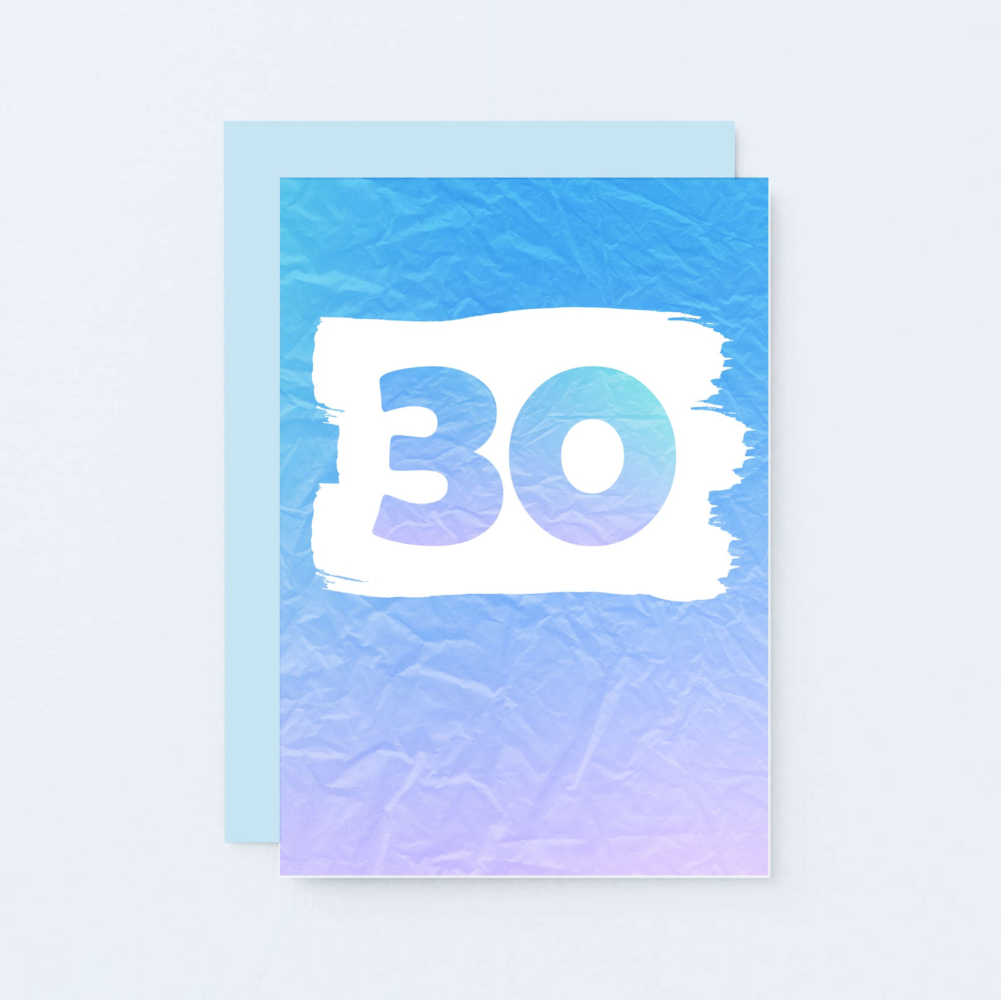 30 Years Card by SixElevenCreations. Product Code SE4052A6