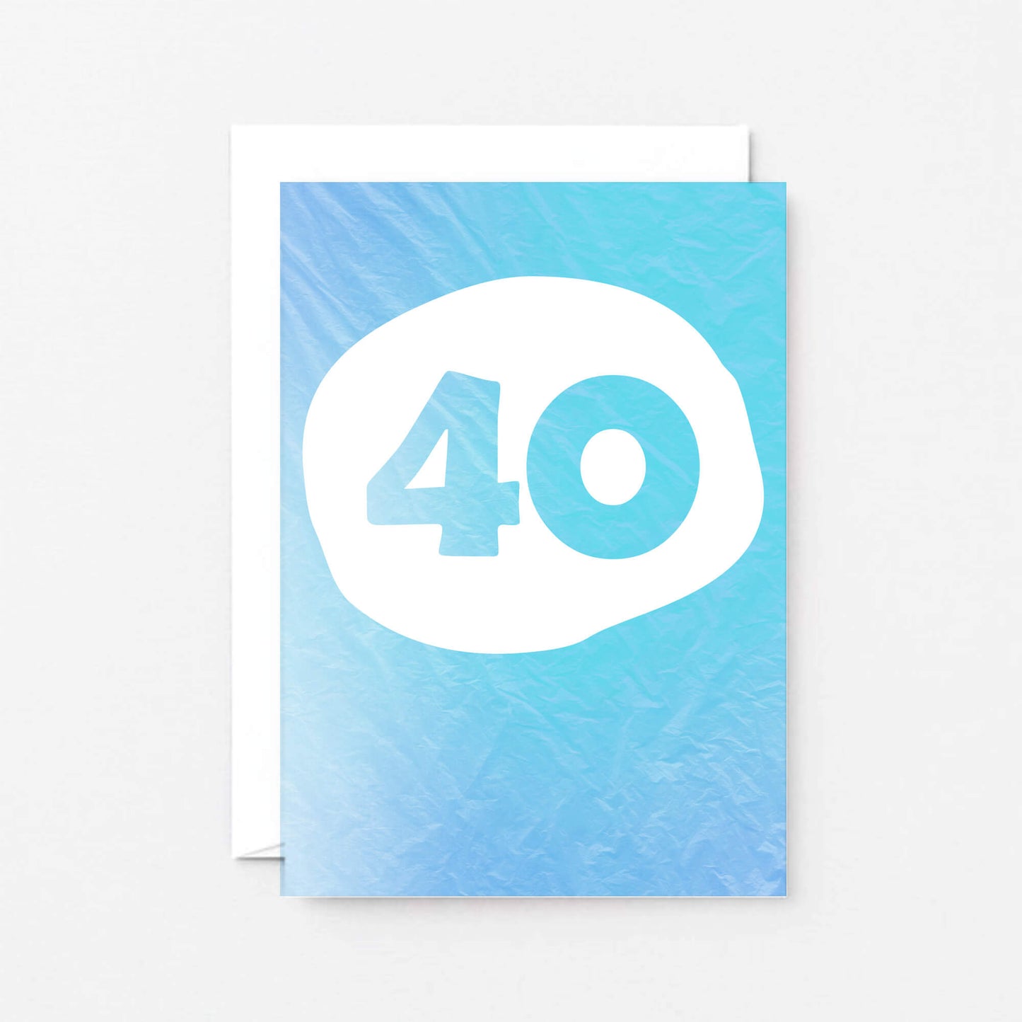 40 Years Card by SixElevenCreations. Product Code SE4054A6