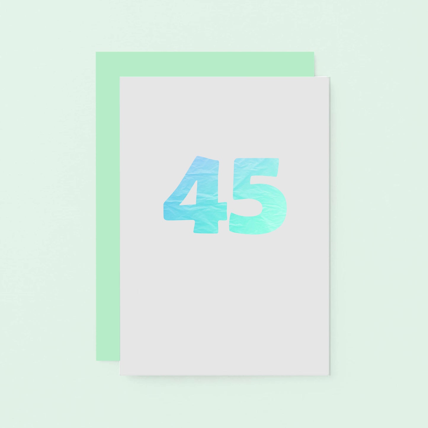 45 Years Card by SixElevenCreations. Product Code SE4055A6