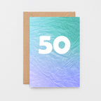 50 Years Card by SixElevenCreations. Product Code SE4056A6