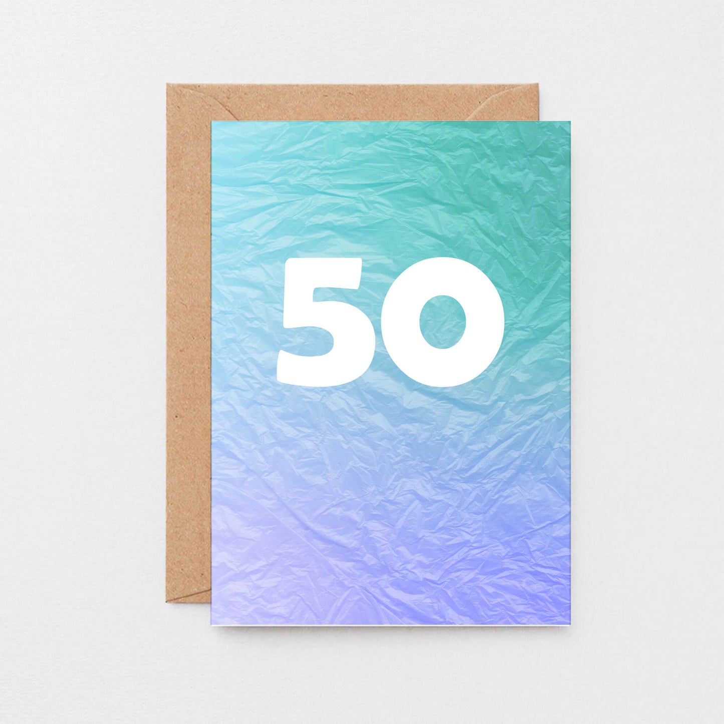 50 Years Card by SixElevenCreations. Product Code SE4056A6