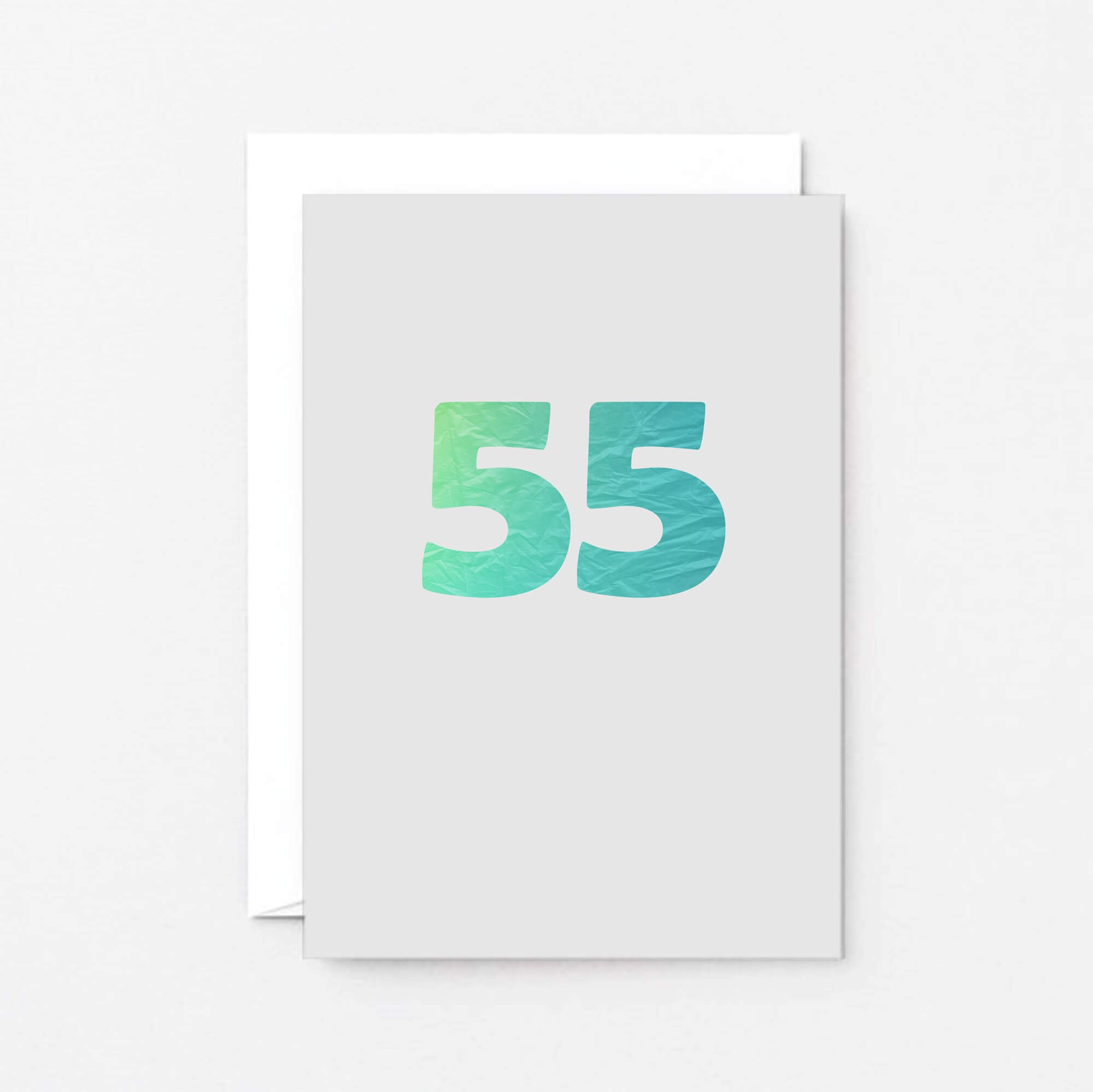 55 Years Card by SixElevenCreations. Product Code SE4057A6