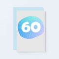 60 Years Card by SixElevenCreations. Product Code SE4058A6