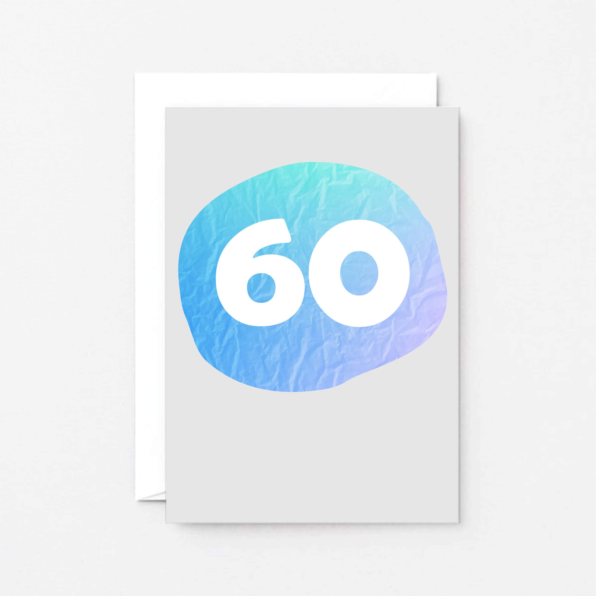60 Years Card by SixElevenCreations. Product Code SE4058A6