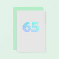 65 Years Card by SixElevenCreations. Product Code SE4059A6