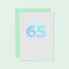 65 Years Card by SixElevenCreations. Product Code SE4059A6