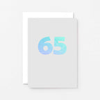 65 Years Card by SixElevenCreations. Product Code SE4059A6