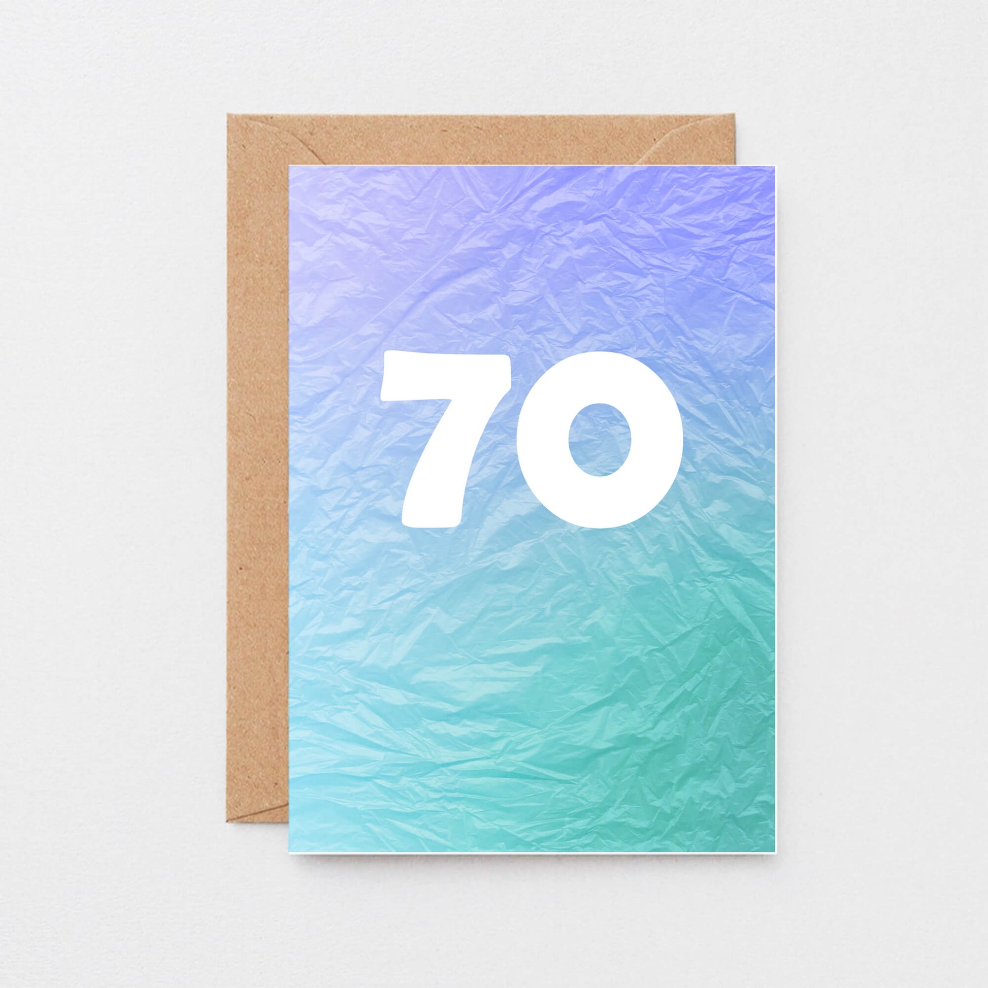 70 Years Card by SixElevenCreations. Product Code SE4060A6