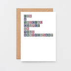 Anniversary Card by SixElevenCreations. Reads For a special couple on your anniversary. Product Code SE0330A6