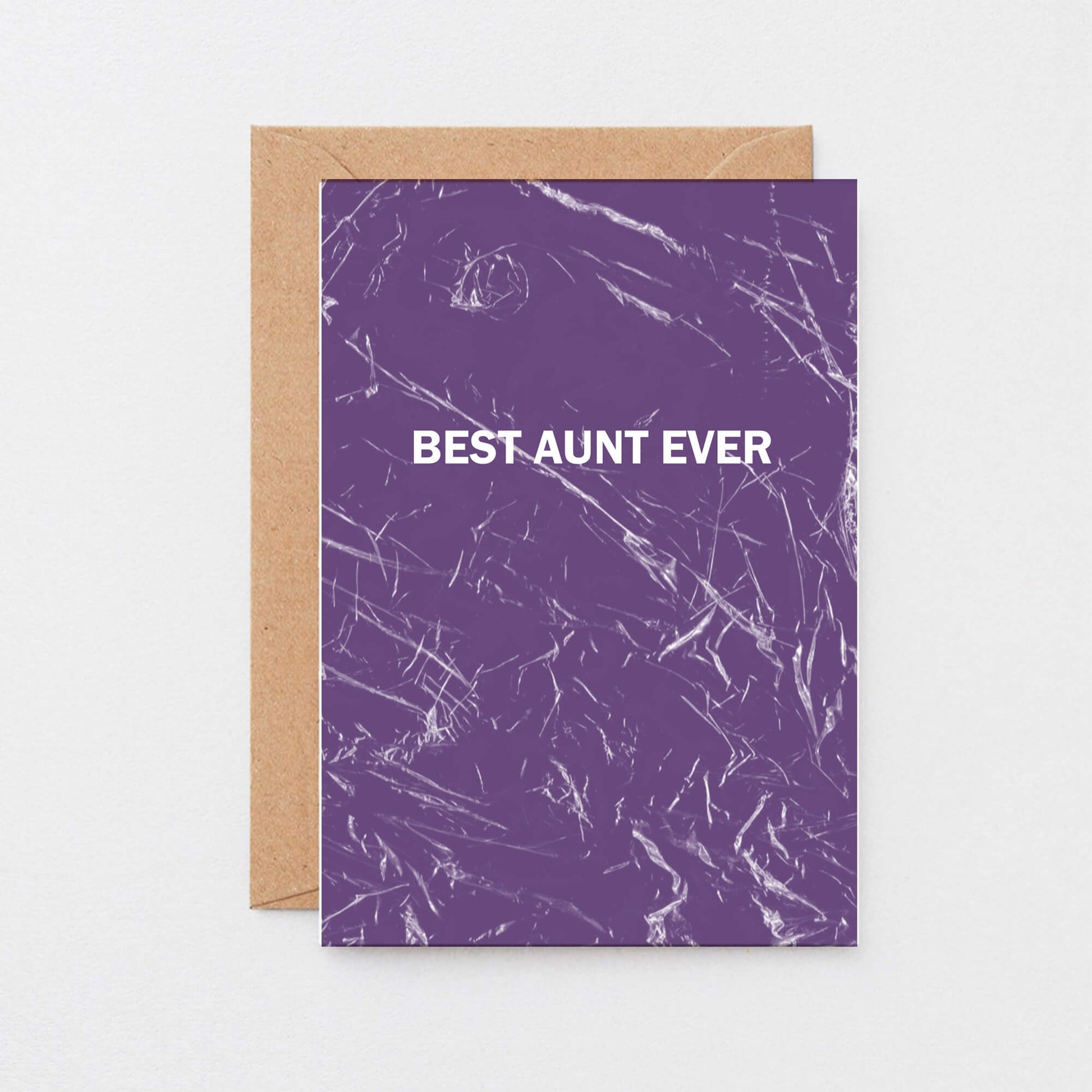Best Aunt Ever Card by SixElevenCreations. Product Code SE3058A6