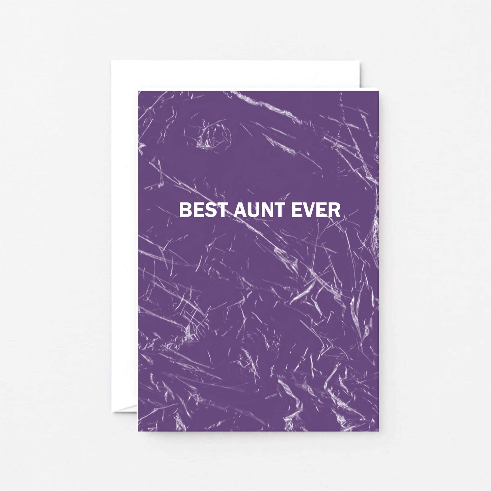 Best Aunt Ever Card by SixElevenCreations. Product Code SE3058A6