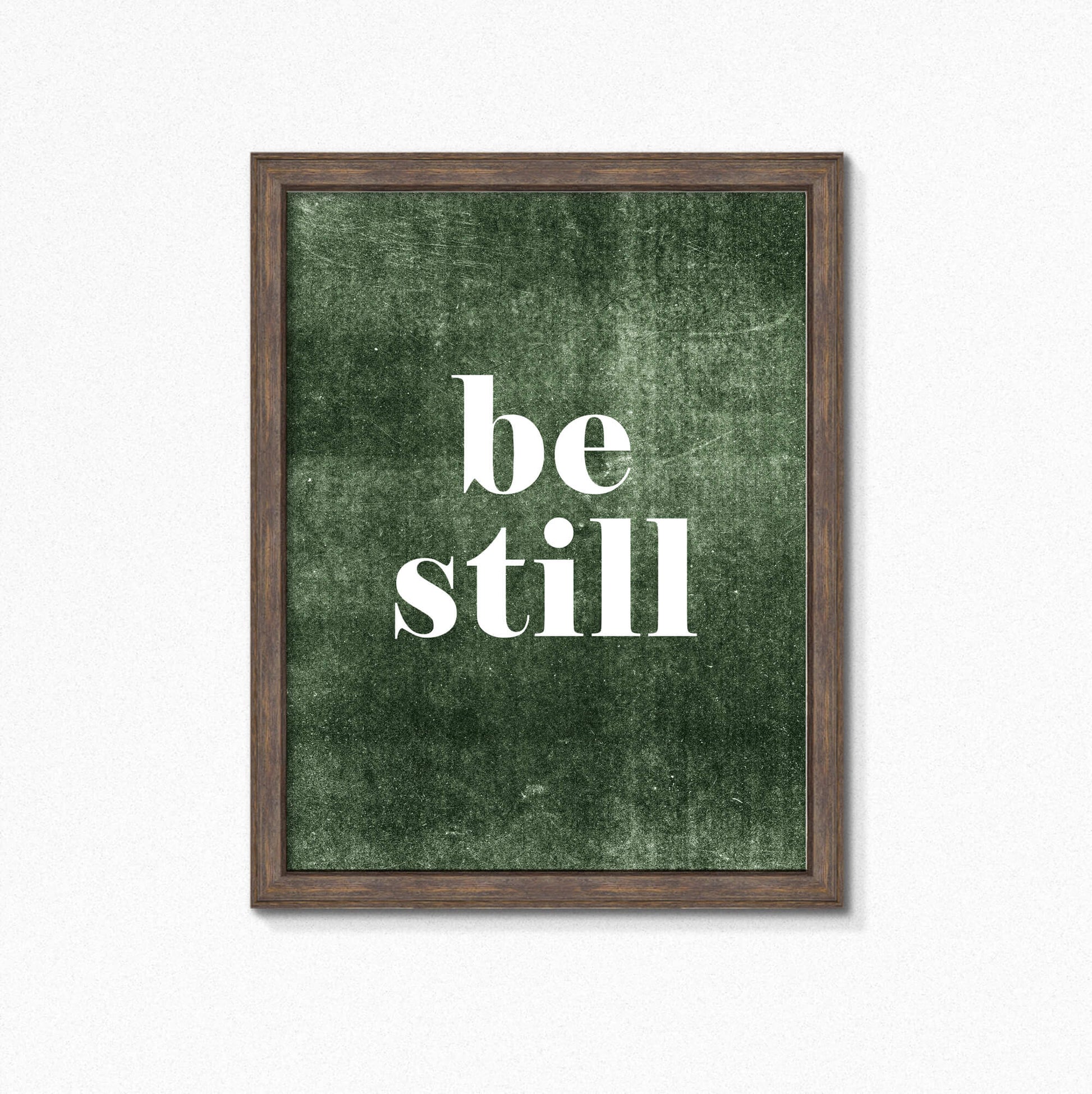 Be Still Quote Poster by SixElevenCreations. Product Code SEP0702