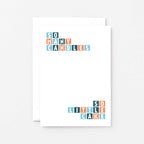 Birthday Card by SixElevenCreations. Reads So many candles So little cake. Product Code SE0290A6