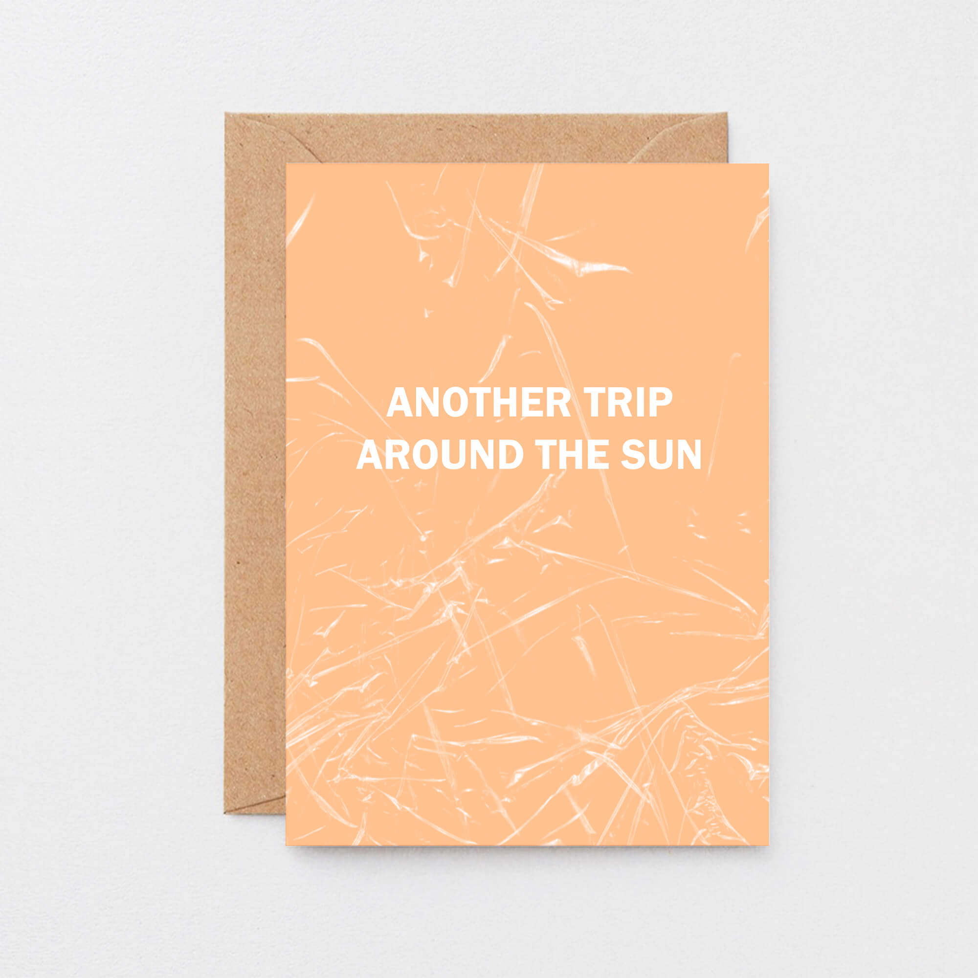 Birthday Card by SixElevenCreations. Reads Another trip around the sun. Product Code SE3052A6